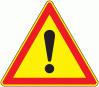 Panneau attention